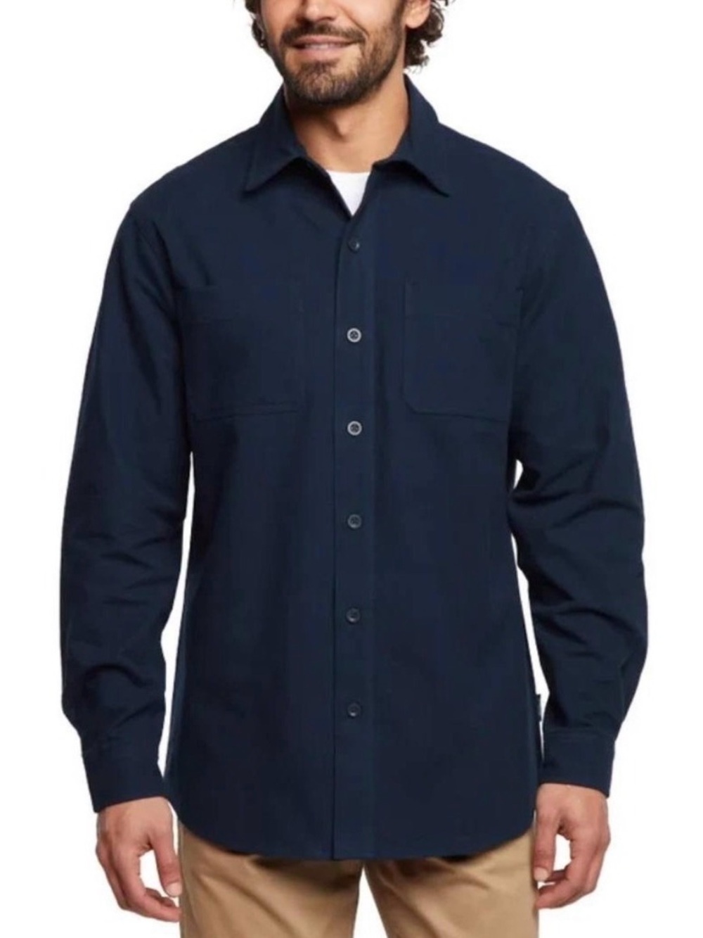 NWT Woolrich green label 100% cotton chamois men’s oxford shirt